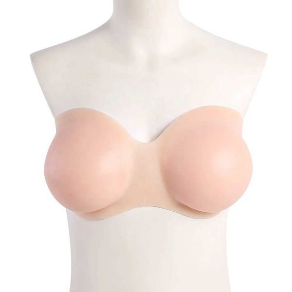 Almofada de peito de silicone forma peitos falsos crossdressing vestuário masculino para feminino peitoral de silicone para transgênero drag queen 240330