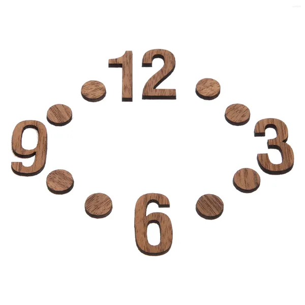 Relógios de parede Relógio Acessórios Digitais DIY Numerais Mecanismo de Suspensão Números Componente Mãos Peças de Reposição