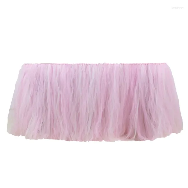 Tabelle Rock 2024 Tüll Baby Dusche Gefälligkeiten Tutu Röcke Nylon Für El Hochzeit Party Dekoration