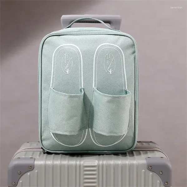 Sacos de armazenamento Sapato de viagem versátil conveniente de alta capacidade fácil de transportar soluções dobráveis ​​duráveis ​​bolso de saco