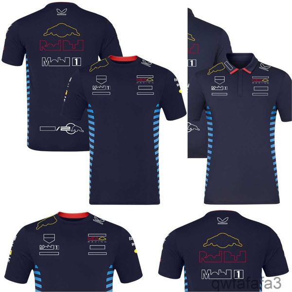 2024 F1 Team Racing Camiseta Fórmula 1 Driver Mens Polo Camisetas Motorsport Nova Temporada Roupas Fãs Tops Jersey Plus Size NQ7X