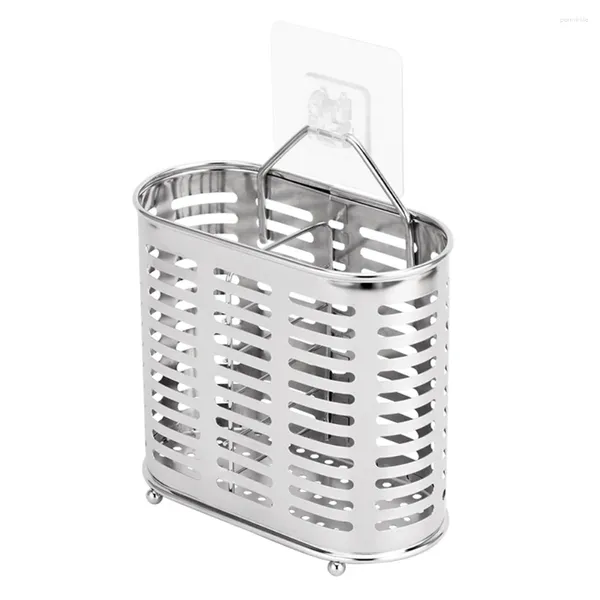 Organizer per bacchette da cucina, supporto per scolapiatti in acciaio inossidabile 304, portaposate