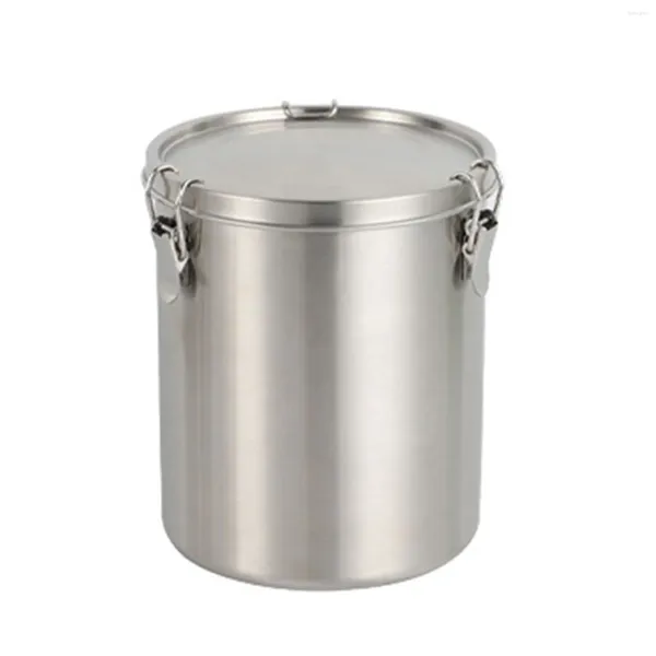 Garrafas de armazenamento Premium Aço Inoxidável Canister de Café Hermético e Recipiente à Prova de Ferrugem 520/1000/1600/2500ml Capacidade BPA Livre