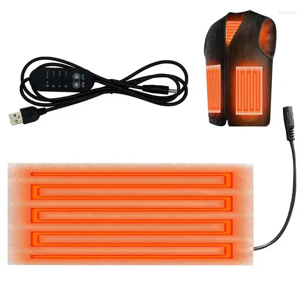 Tapetes 5V USB Pasta Quente Almofada Aquecedor Corporal Filme de Aquecimento Rápido Elétrico Tapete de Calor de Inverno