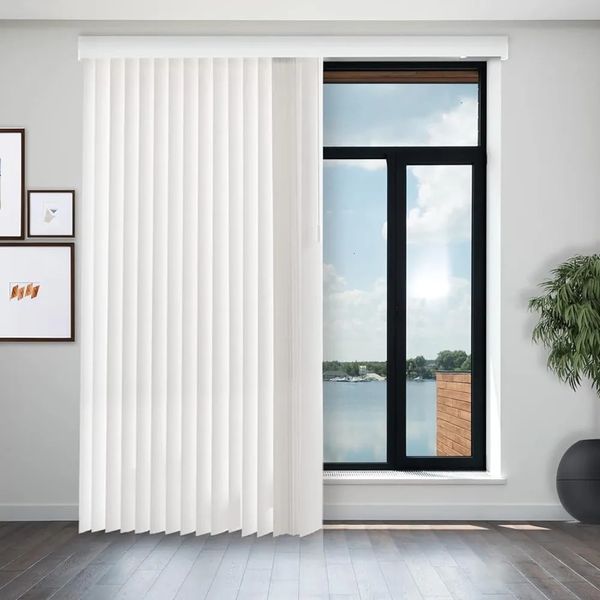 Cortinas blackout para janela, persianas verticais para portas, frete grátis 240322