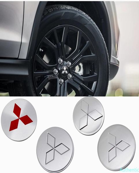 4 pzset Auto Coprimozzo Ruota Centro Della Copertura per Mitsubishi ASX Lancer Outlander Eclipse Pajero Sport Mirage Auto Coprimozzi Accessori7067569