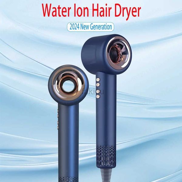 Secador de cabelo negativo Lonic Hair Secador 2024 Atualização Profissional Secores de cabelo sem folhas sopro para eletrodomésticos com o estilo de salão de salão Frete grátis 240403
