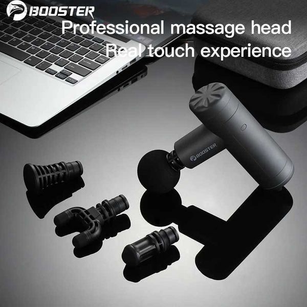 Pistola per massaggio Booster Mini X Massaggiatore per schiena e collo Elettrico portatile per fitness Macchina per il corpo Sport Relax yq240401