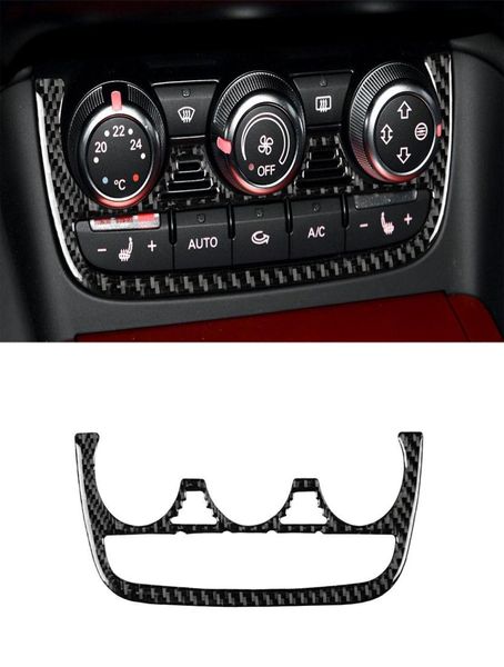 Adesivo decorativo per pulsante aria condizionata in fibra di carbonio per auto per TT 8n 8J MK123 TTRS 2008-2014 Guida a destra e a sinistra Universale6494681