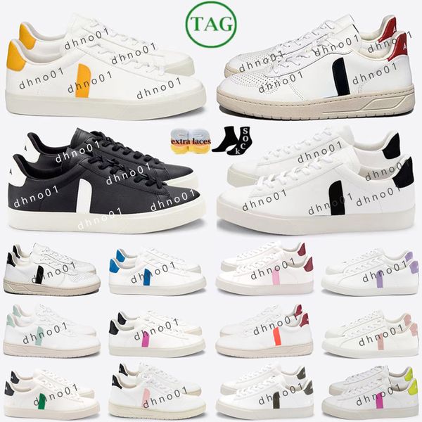 Casual Trainers Sneakers Vejaon 2005 Branco Laranja Ouro Fluo Preto Verde Baixo Carbono Vida V Mulheres Clássico Sapatos Brancos Mens 12