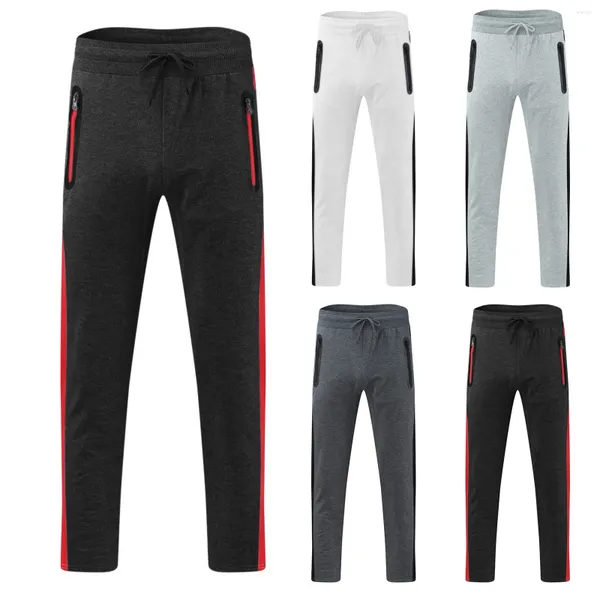 Мужские брюки с завязками, мужские повседневные карманы, уличные спортивные штаны, тонкие спортивные штаны для бега, прямые мужские брюки, одежда Y2k, рабочие брюки для спортзала