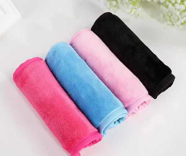Asciugamano 40/17 cm Struccante in microfibra naturale Pulizia della pelle Viso Panni per la pulizia del viso Panno per il lavaggio Festa nuziale SN1753