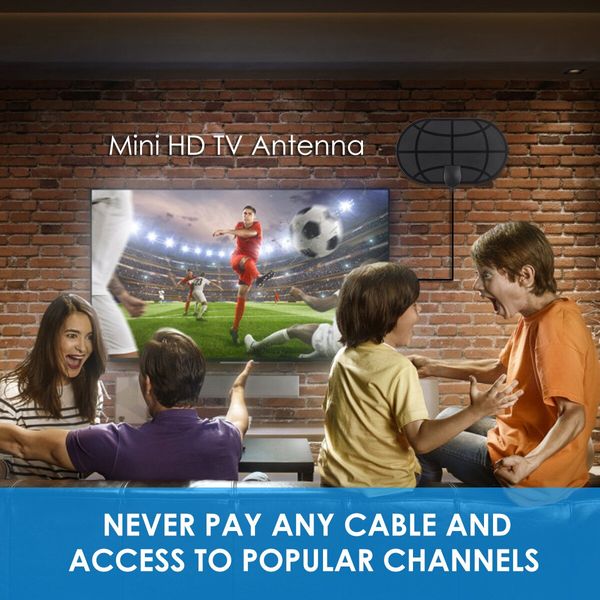 HDTV -Antennen Multidirektionale Fähigkeit Mini HD Digitale TV -Antenne DVBT2