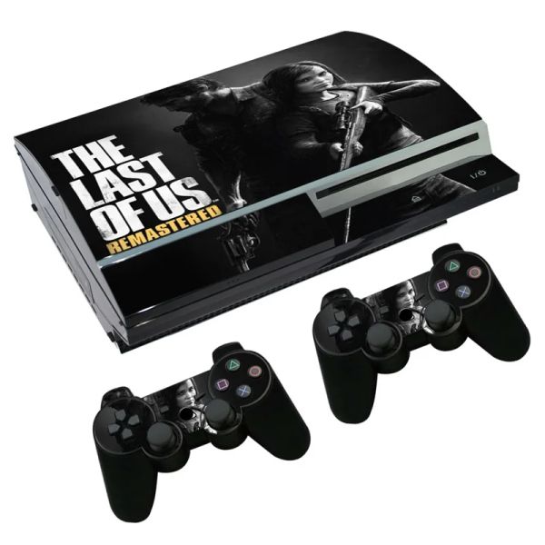 Adesivos Novo jogo The Last of Us Part 2 Design personalizado Adesivo de pele de console popular para PS3 FAT TNPS32139