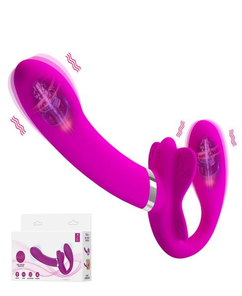 BOMBOMDA Doppelkopf-Vibrationsdildo, vibrierend, für lesbische Frauen, Vibrador, Penis, Doppelpenetration, Vibrator, Sexspielzeug für Erwachsene, Paare, 27105280