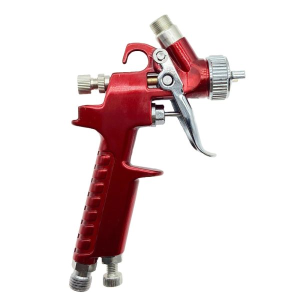 Wenxing 0,5/0,8/1,0 mm Düse H-2000 Professionelle HVLP-Mini-Lack-Sprühpistole Airbrush zum Malen von Auto Aerograph Pneumatic Pistole