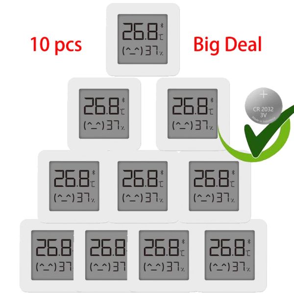 Steuern Sie das XIAOMI Mijia Bluetooth-Thermometer 2 Wireless Smart Electric Digital Hygrometer Thermometer Arbeiten Sie mit der Xiaomi APP