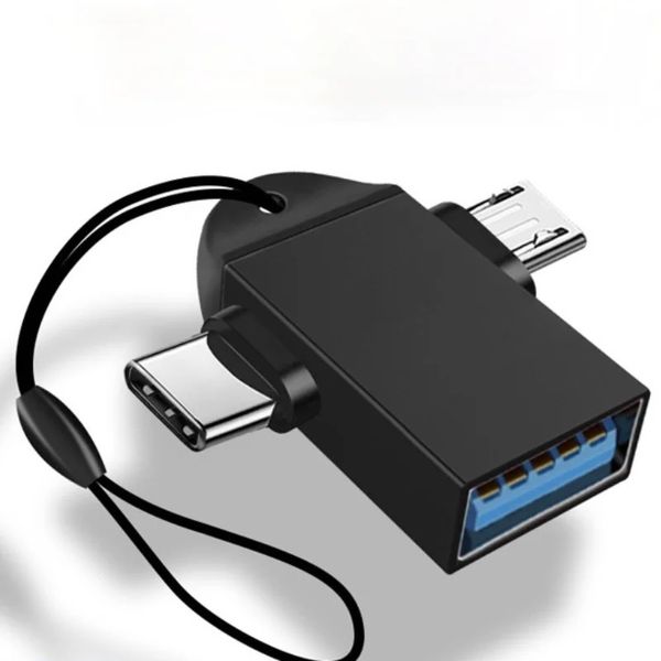 Atacado novo adaptador USB dois em um Type-c/Android TYPE-C para adaptador OTG USB3.0