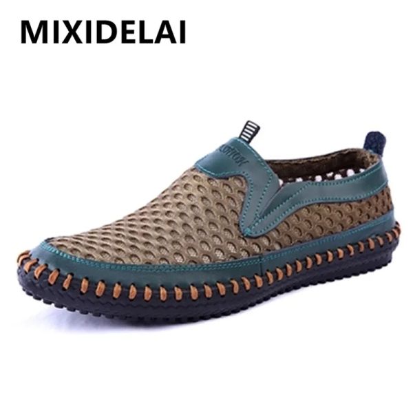 Schuhe Neue männer Casual Schuhe Atmungsaktive Slip Auf Mesh Schuhe Männer Klassische Tenis Masculino Zapatos Hombre Sapatos Turnschuhe Wasser müßiggänger