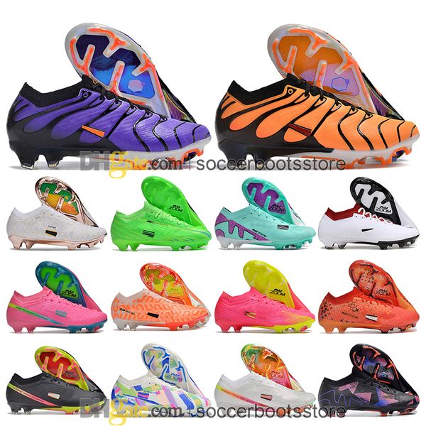 Geschenktüte Kinder Kinderkinder Fußballstiefel Ronaldo CR7 Vapores 15 XV Elite FG TNS Stollen Superfiys 9 Mbappe Jugendjunge Mädchen Fußballschuhe Sportler Outdoor Botas de Futbol