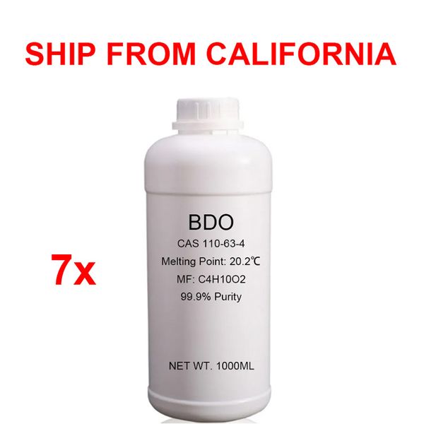 Оптовая 7 кг 7liter USA Stock 1 Butanediol 110-63-4 14BDO 63 4 14 BDO 99,99 High Putiry