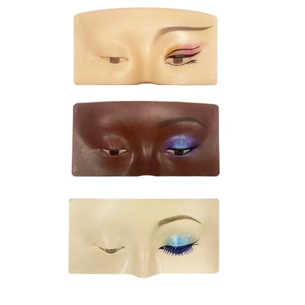 Lieferungen Lösung des Make -up -Mannequin wiederverwendbare 5D -Make -up -Praxis -Board -Haut Realistische menschliche Haut Texturen für Tattoo Maskenbildner