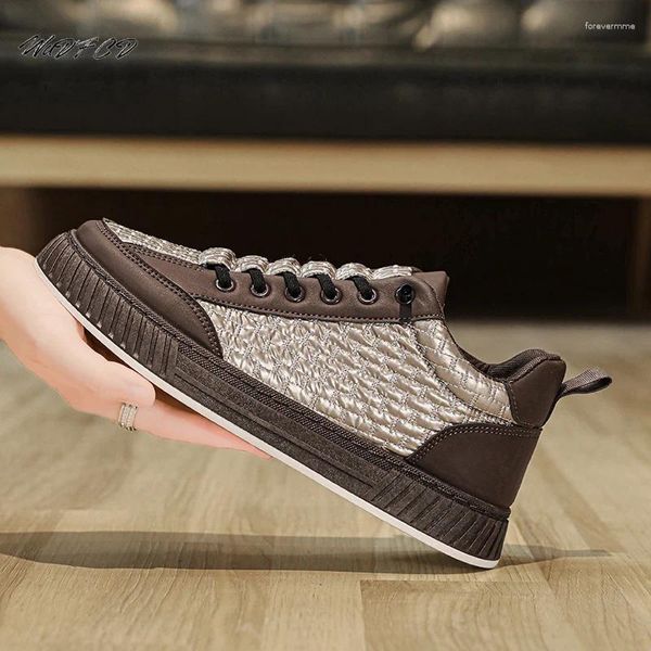 Scarpe casual Sneakers da uomo Designer Board Fashion Pelle microfibra/velluto a coste Piattaforma piatta rialzata con altezza superiore