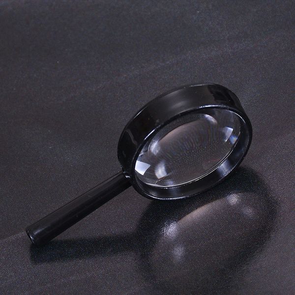 Großhandel 25mm Acryl Mini Plastikmagnifier HD -Objektiv Handspielzeug Kinder -Lupe Lupe