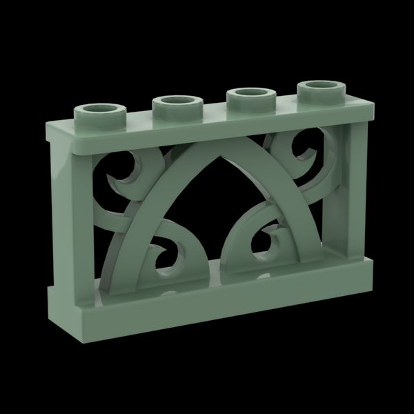 10pcs moc peças de tijolo 19121 cerca 1 x 4 x 2 compatível com o bloco de construção ornamental Partícula Diy Assmble Puzzle Brain Toy Gift