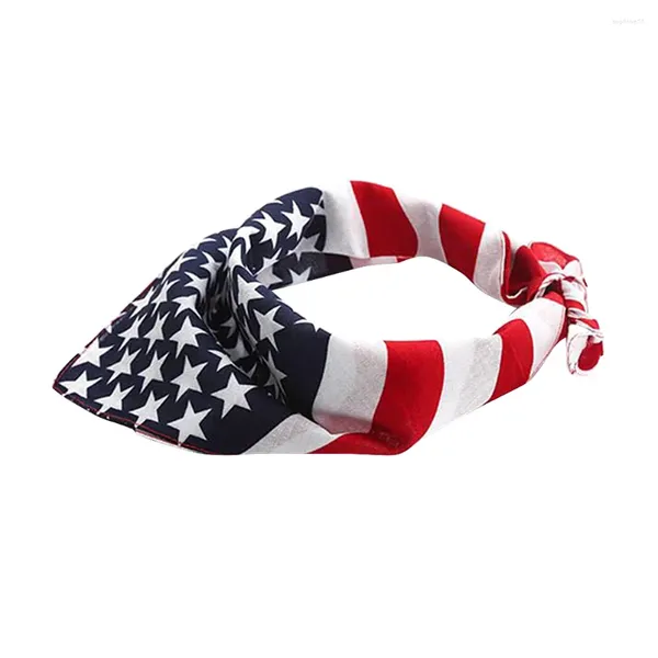 Köpek yaka yakalı bib pet Amerikan bayrağı giysi kolye dekor giydirme Amerika Birleşik Devletleri