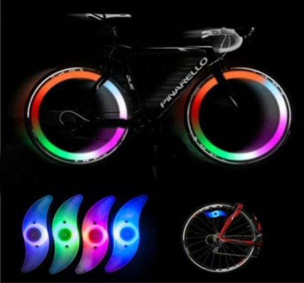 2018 New Bike Cycling Spoke Drahtreifenreifen LED LED Helllampe Fahrradrad Spokes Lichter NE8221832994