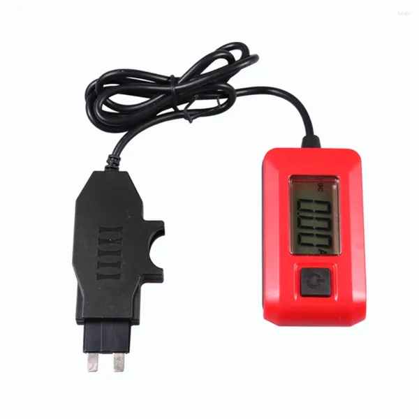 Tester di corrente per fusibili per auto Misuratore di schermo LCD alimentato a batteria con retroilluminazione portatile