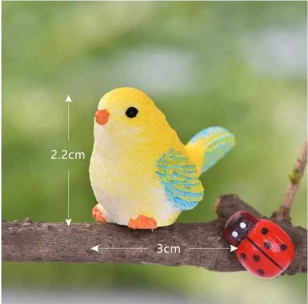 Dangle Chandelier 3D Cute Yellow Bird Feminino Dangle Brincos Kaii Resina Acessórios Jóias Artesanais Eardrop Presente para Mulheres 4 Cores ChoicesL231219