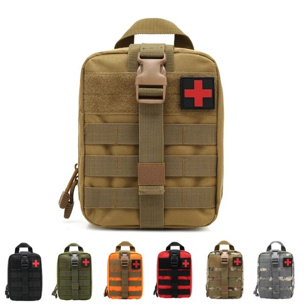 Выживание Molle Tactical First Aid Комплекты медицинской сумки. Аварийный оттенок на открытом воздухе охотничьте автомобиль.