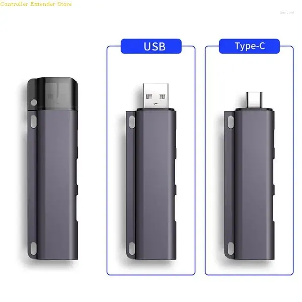 Dizüstü bilgisayarlar için uygun USB2.0 HUB/USB C Hub Genişletici PC Tabletleri USB Ayırıcıları