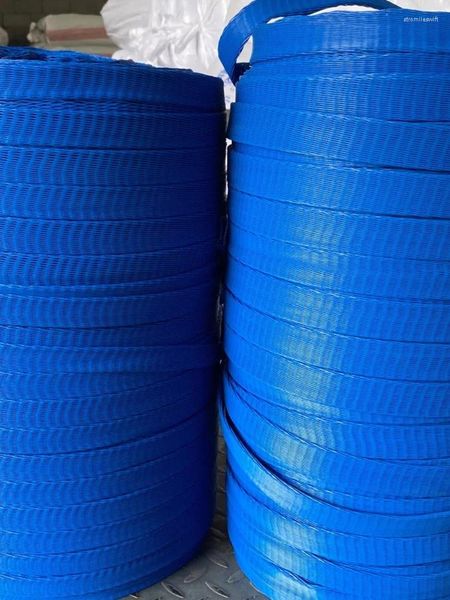 Borse portaoggetti 1 kg Manica a rete in plastica blu Rete protettiva in metallo Elevata elasticità Resistente all'usura Antiurto Resistenza alla trazione Imballaggio