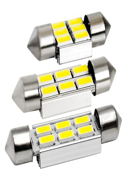 40 шт. 31 мм 36 мм 39 мм C5W C10W C3W 6 SMD 5630 5730 Светодиодный гирлянда CANBUS NO Error Подсветка номерного знака автомобиля Автоматическая купольная лампа Лампа для чтения4705352