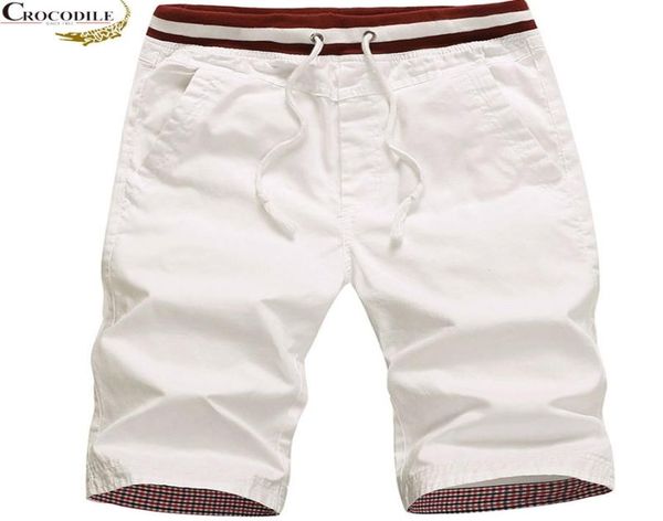 CROCODILE marke Baumwolle Shorts Männer Sommer Casual Shorts Bermuda Masculina Fitness Boardshorts Fashion Jogger Feste Kurze SHORTS Y23952380