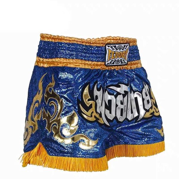 Herren-Shorts, Herren-Thai-Shorts, professionelle, atmungsaktive Kampf-Mixed-Martial-Arts-Boxen, Sanda-TrainingsshortsC240402