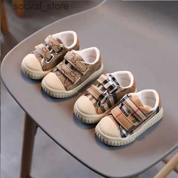 İlk Yürüyüşçüler 2023 Yıl İlk Yürüyüşçüler Bebek Tuval Ayakkabıları Çocuklar 1-3 Yaşındaki Sonbahar Erkek Kızlar Spor Toddler Ayakkabı Gündelik Bahar Çocuk Spor Ayakkabıları L240402