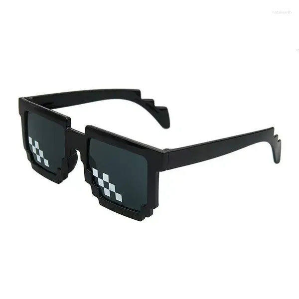 Солнцезащитные очки YURERSH красочная мозаика Pixel Y2k женские линзы очки мужские очки Second World Deal вечерние очки Y105