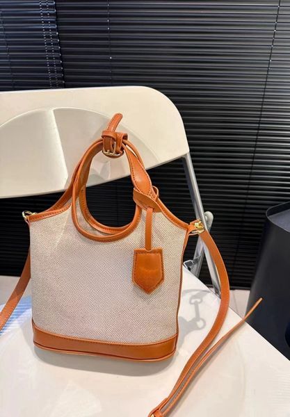 Designer clássico verão bolsa de lona de grande capacidade Bolsa de ombro único é um item obrigatório para fashionistas Disponível em dois tamanhos bolsa de luxo bolsa transversal