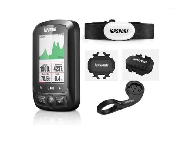 Fahrradcomputer Igpsport Cycling drahtloser Computer Ant Fahrrad Tachometer IGS618 Herzfrequenzgeschwindigkeits -Kadenz -Sensorzubehör1240A6685923