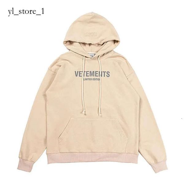 Vetements hoodies tasarımcı sweatshirt sudadera erkekler için hoodie erkekler için Greenwig tasarımcılarını veriyor Veterines markaları goth pembe kapüşonlu supolo sudaderas 3746