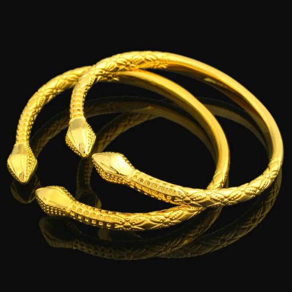 Pulseiras Adixyn 2 pçs/lote tamanho livre pulseira de unhas de ouro para mulheres homens pulseira de cor dourada joias etíopes/EUA/itens africanos