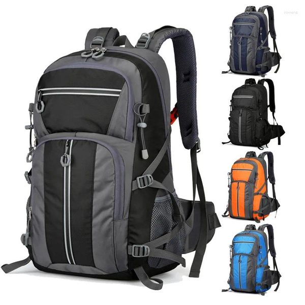 Mochila 40L Escalada Caminhadas Ao Ar Livre Leve Homens Mulheres Trekking Mochila À Prova D 'Água Camping Montanhismo Esporte Saco de Viagem