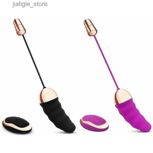 Outros itens de beleza de saúde Vibração Ben Wa Ball Kegel Sports Bola vaginal carregamento USB CLITOR DO CLORTA G-SPOT Toy Remote Control Y240402