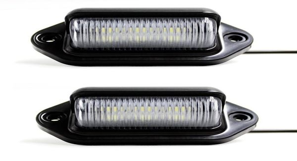 Luci di posizione laterali a LED per targa auto 12V o lampada da gradino di cortesia per porta di cortesia5596559