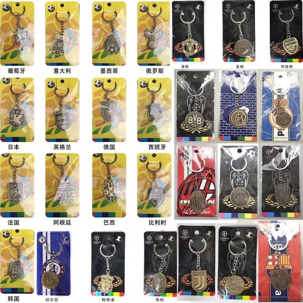 Milli Takım Futbol Kulübü'nün Çeşitli Metal Keychain Anahipleri, Ulusal Futbol Kulübü Futbol Fan Anahtarlık Hediyelikleri