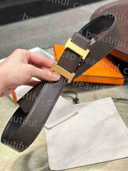 Cintura da uomo di design Cintura da donna in pelle di alta qualità Cintura classica da uomo d'affari casual Fibbia per cintura in pelle reversibile Strar 38MM F-A8262